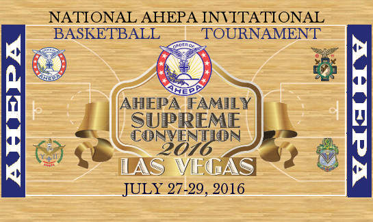 National AHEPA Invitational Basketball Tournament 2016 Logo