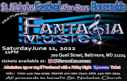 St. Nicholas Greek Orthodox Church invites you to the St. Nicholas Festival 2022 After-Hours Bouzoukia with Fantasia Music on Saturday, June 11, 2022 at Greektown Square in Baltimore, MD. Tickets on sale exclusively at DCGreeks.com! Click here for details!