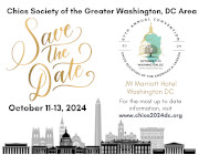 The Chios Society of the Greater Washington, DC Area invites you to the 67th Annual Convention of the Chios Societies of the Americas & Canada from Friday October 11th to Sunday October 13th, 2024 in Washington, DC! Tickets to all events will be on sale soon at DCGreeks.com! Click here for details!