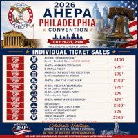 Join the AHEPA family July 26�31, 2026 in Philadelphia, PA for the 104th AHEPA Family Supreme Convention! Click here for details!