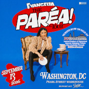 See Evangelia live in Washington, DC as part of her Parea Tour 2026 on Sunday, September 13, 2026 at Pearl Street Warehouse with Stolar. Discounted General Admission tickets are now available at DCGreeks.com!